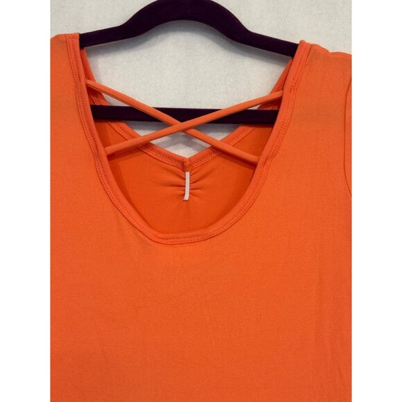 Dotdotsmile Dress Size 7 Solid Tangerine New With Tags - Picture 7 of 7